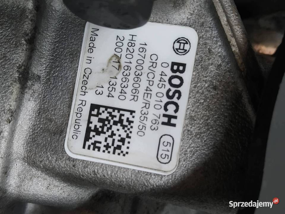 POMPA WTRYSKOWA 0445010763 15 D Dacia Lodgy I świętokrzyskie