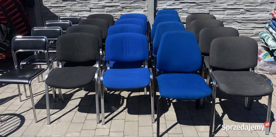 4 Krzesła wkładane jedno w drugieRozne Ostrów Wielkopolski sprzedam