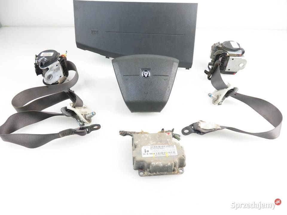 PODUSZKI 2X AIRBAG ZAŚLEPKA PASY DODGE CALIBER osobowe