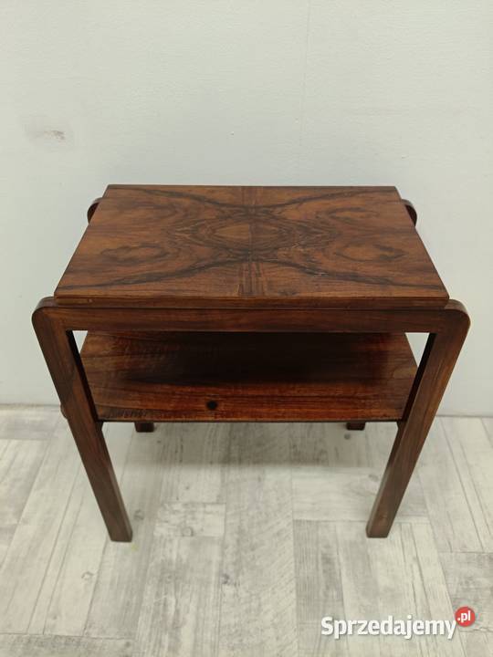 konsola art deco przyścienna orzech stolik Radomsko