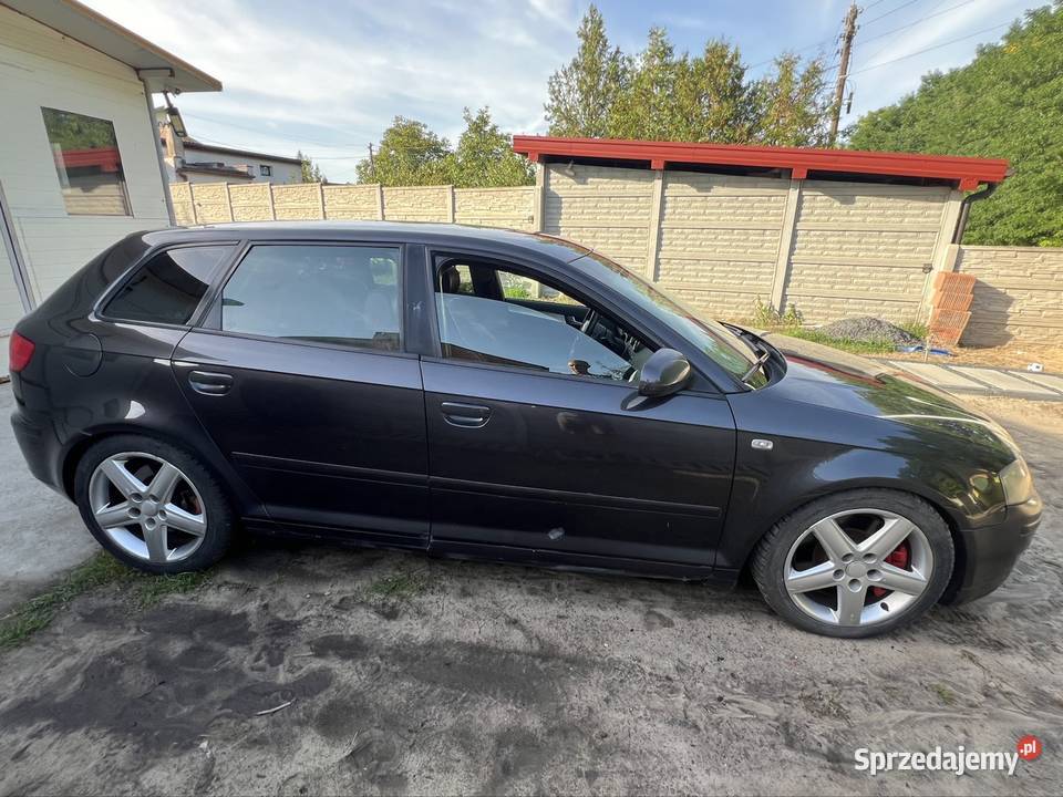 Audi a3 8p Sportback 32v6 quattro LPG automatyczna A3 łódzkie Rogóźno