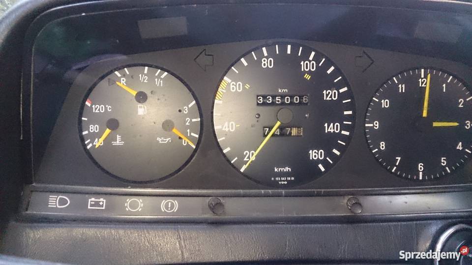 Mercedesa 123 pojemność 240D Annopol