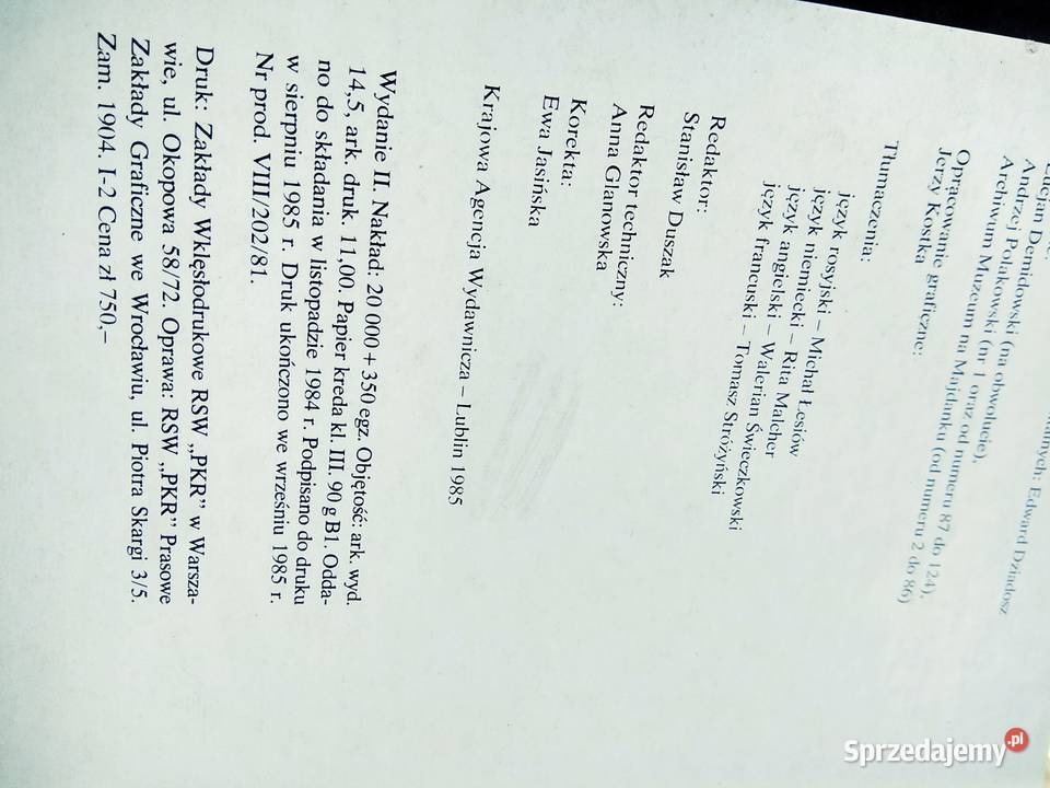 Majdanek album książki antykwariat internetowy mazowieckie