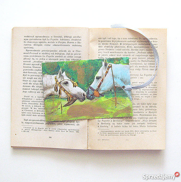 konie zakładka do ksiązki zakladka z końm Dom i Ogród Katowice sprzedam