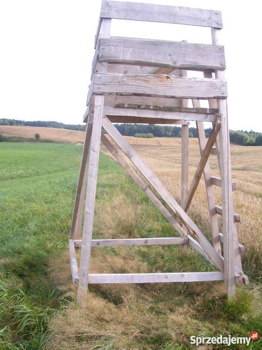 Zwyżka wzwyżka ambona myśliwska polowanie szwedz Ostróda