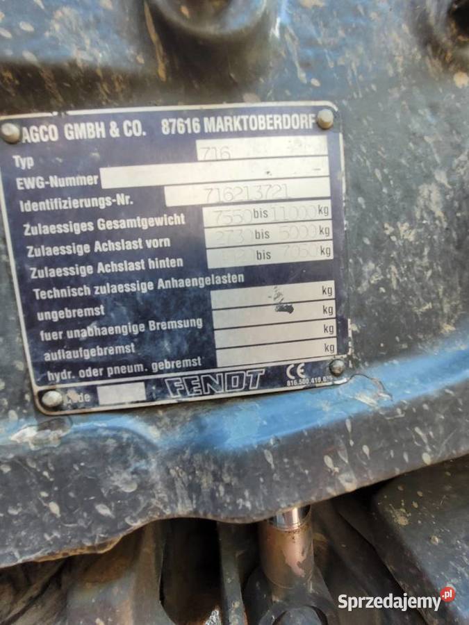 Fendt 716 vario Fendt Prudnik