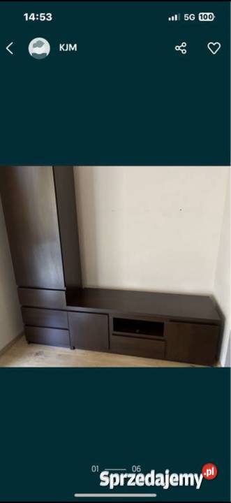 Komoda słupek Agata Meble łódzkie Łódź