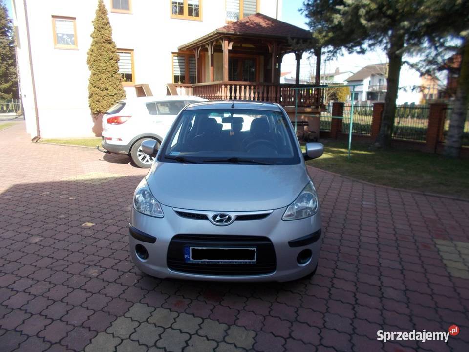 HYUNDAI i10 1,1 benz. 2008 r. 5 drzwi KLIMAT. mały przebieg zarejestrow.