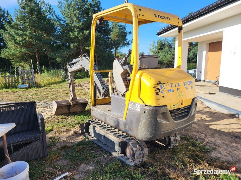 Minikoparka volvo ec15 B podkarpackie Przeworsk