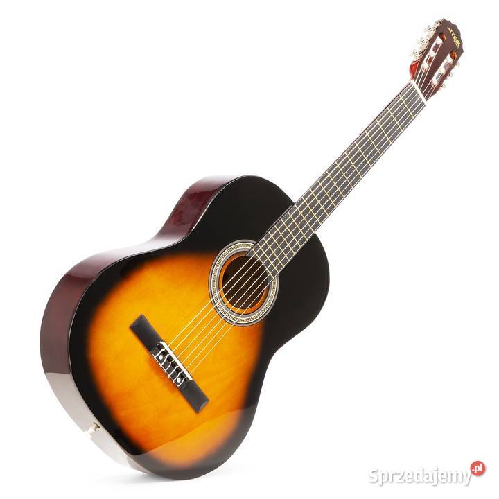 Zestaw Gitara Klasyczna Podpalana pokrowiec i klasyczna sprzedam
