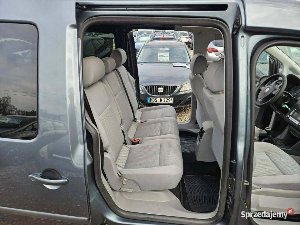 Volkswagen Caddy Opłacony Zdrowy Zadbany garażowany Kisielice