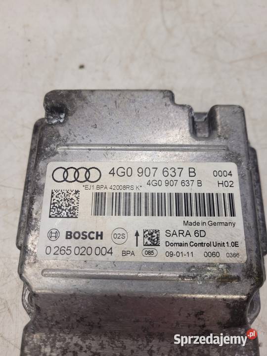 SENSOR PRZYŚPIESZENIA AUDI A6 C7 A7 4G0907637B