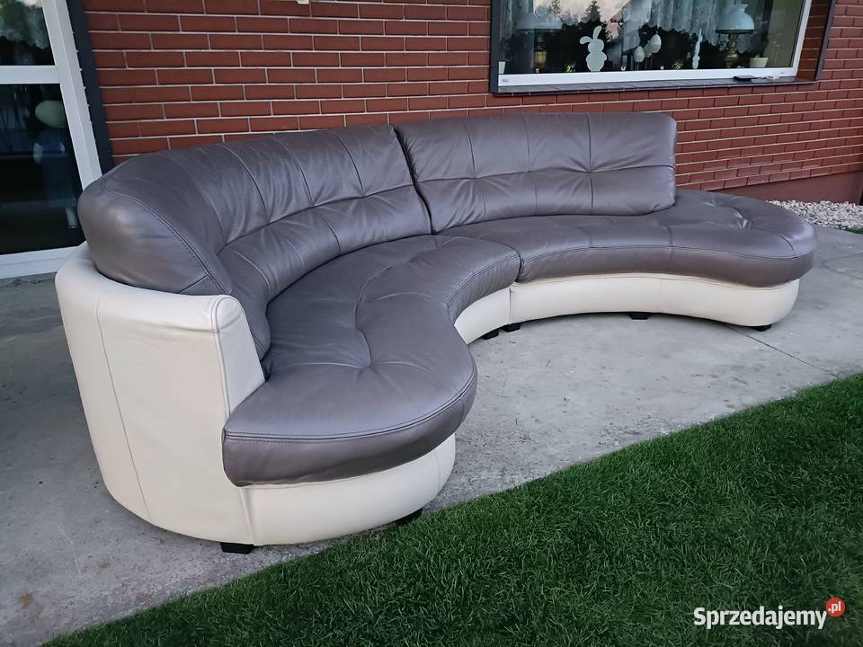 Sprzedam narożnik plus fotel ze skóry Konin sprzedam