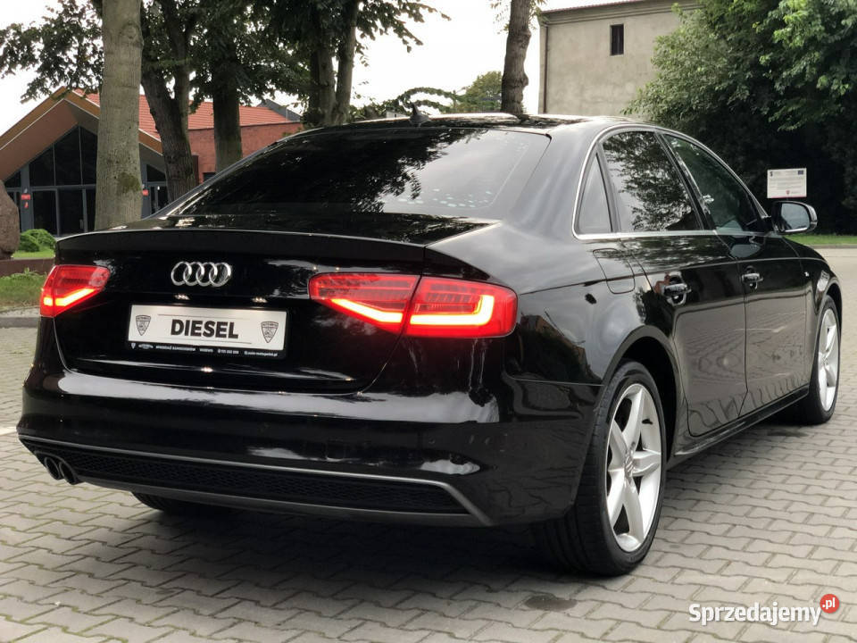 Audi A4 B8 LIFT Sline Sedan 2014r 20 TDI 190 nieuszkodzony Wijewo