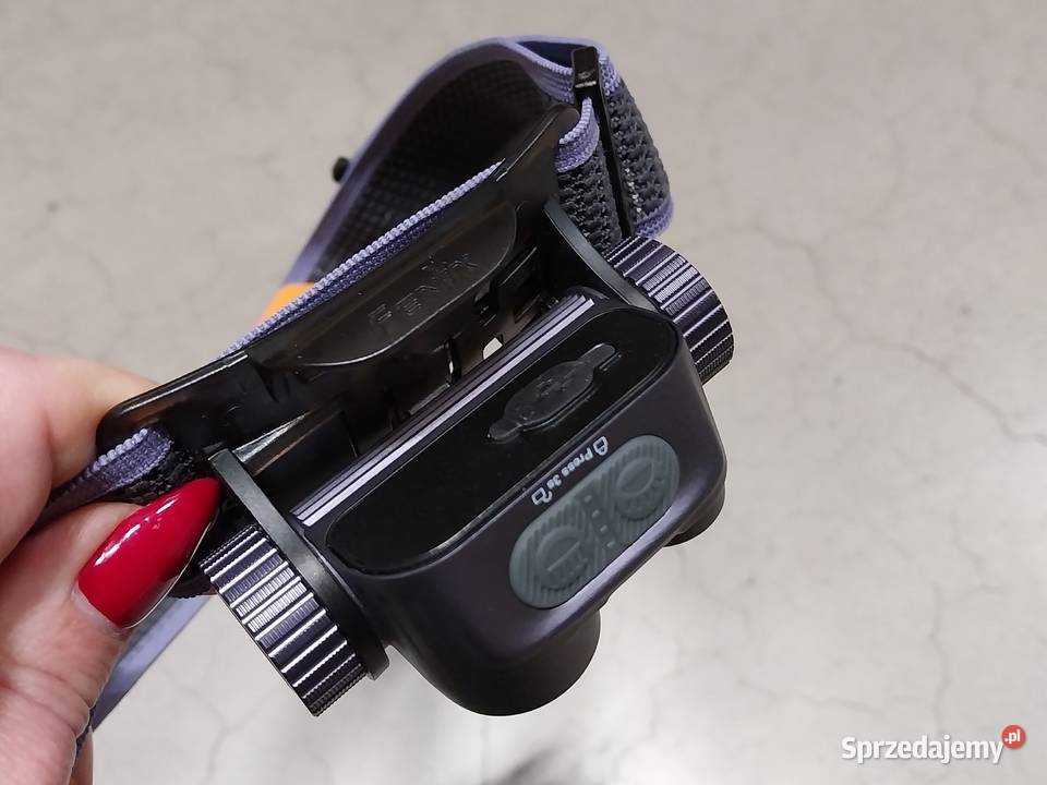 Latarka czołowa Fenix HM65RDT ciemnofioletowa Czeladź