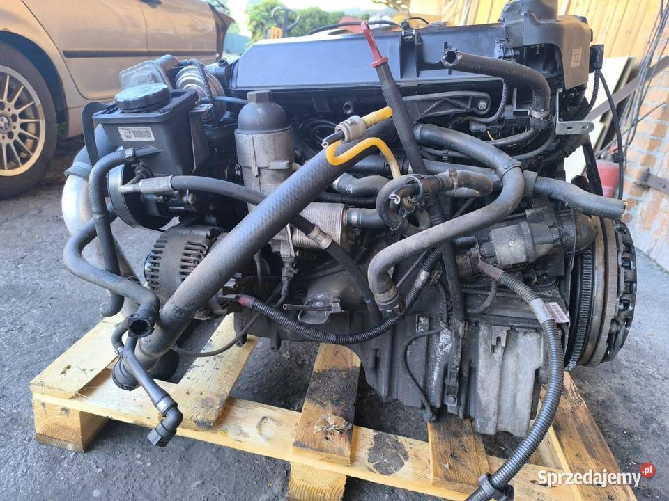 SILNIK KOMPLETNY M57T E4 25D 250 BMW E61 osobowe Części samochodowe
