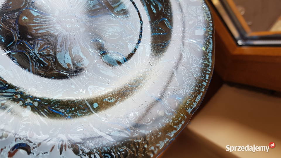 Talerzyk Anemony ze smugami 1 Ząbkowice kolorowe śląskie