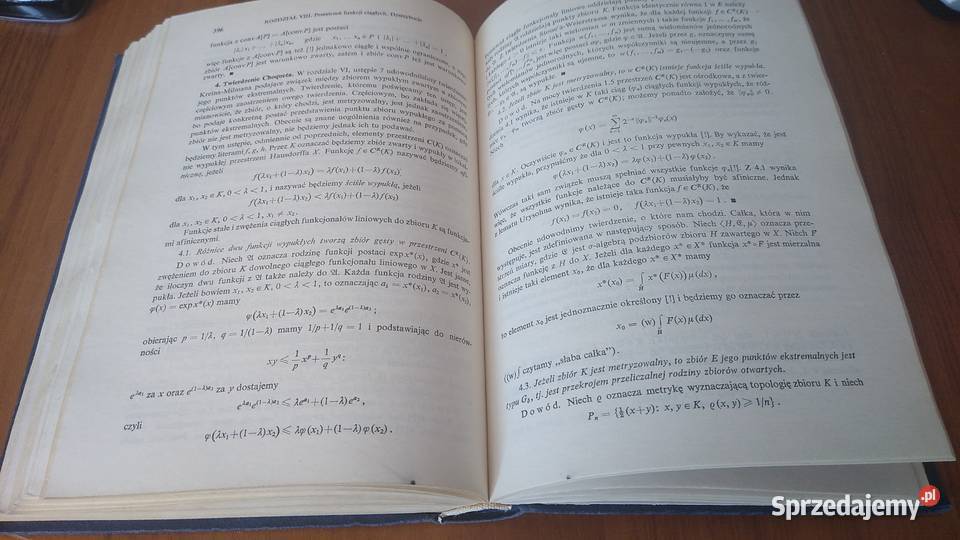 Analiza funkcjonalna Andrzej Alexiewicz Gdańsk