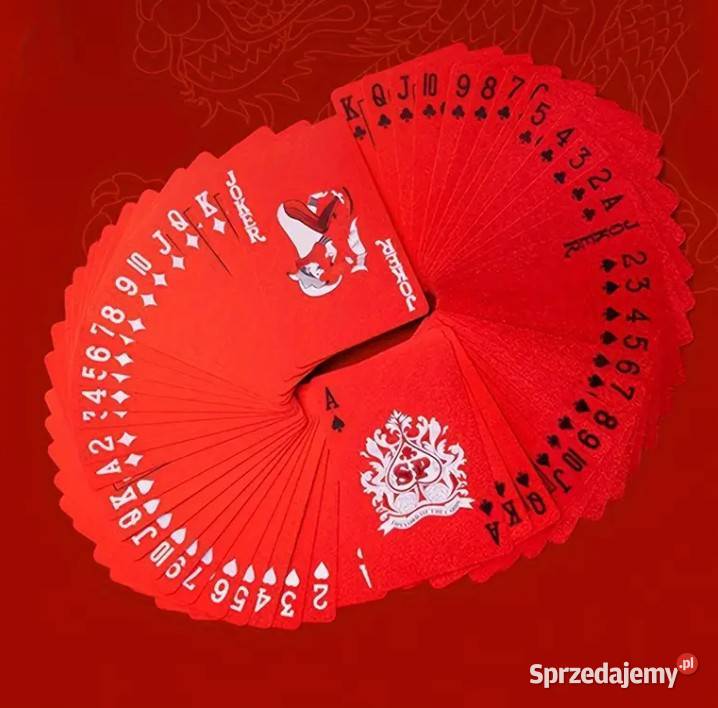 Super talia czerwonych kart na prezent Warszawa