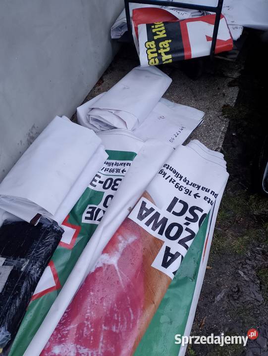 Baner folia plandeka sprzedam