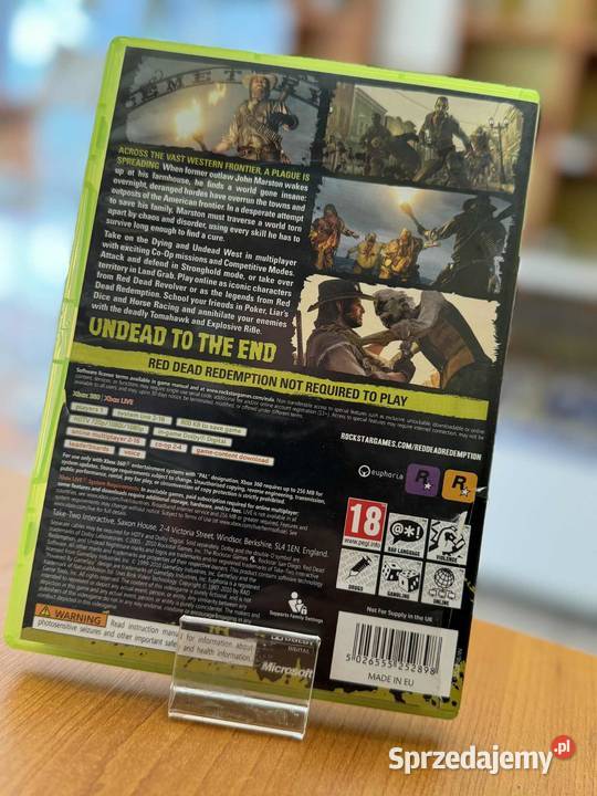 Gra Red Dead Redemption Undead Nightmare Xbox sprzedam
