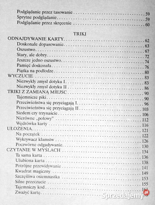 Triki karciane 2 kwiecieńmaj Bob Longe Chełm