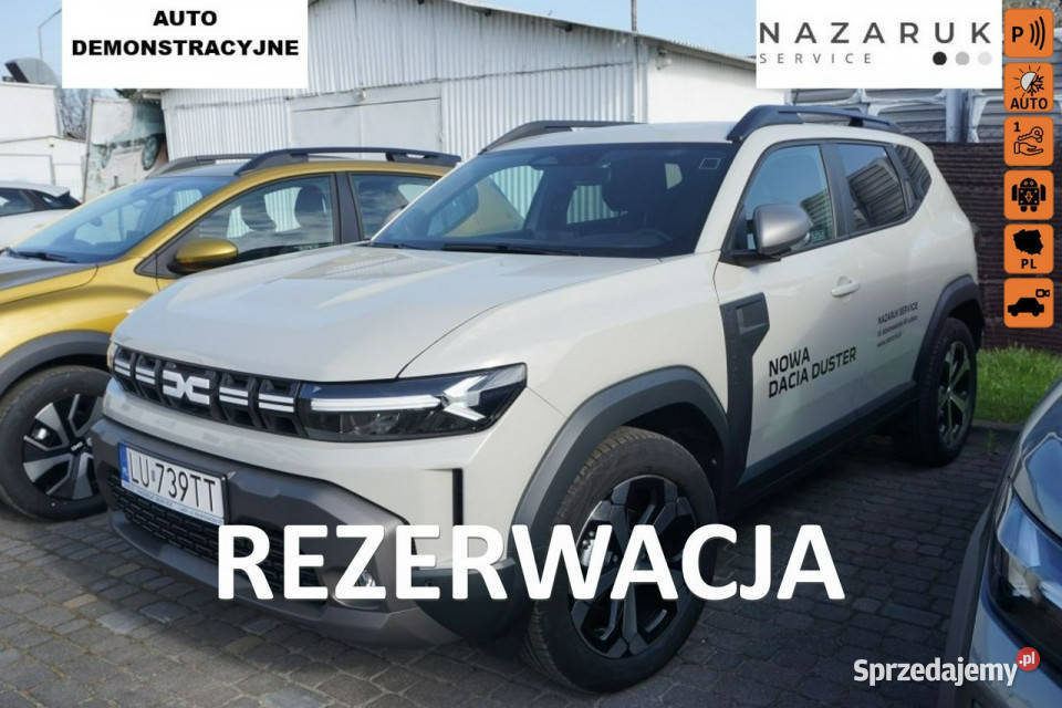 Dacia Duster 10TCe 100 ECOG LPG Journey 4x2 DEMO bluetooth lubelskie Lublin sprzedam