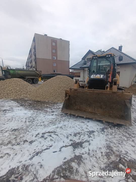 Usługi koparko ładowarka minikoparkaprzyłacza Dąbrowa Górnicza