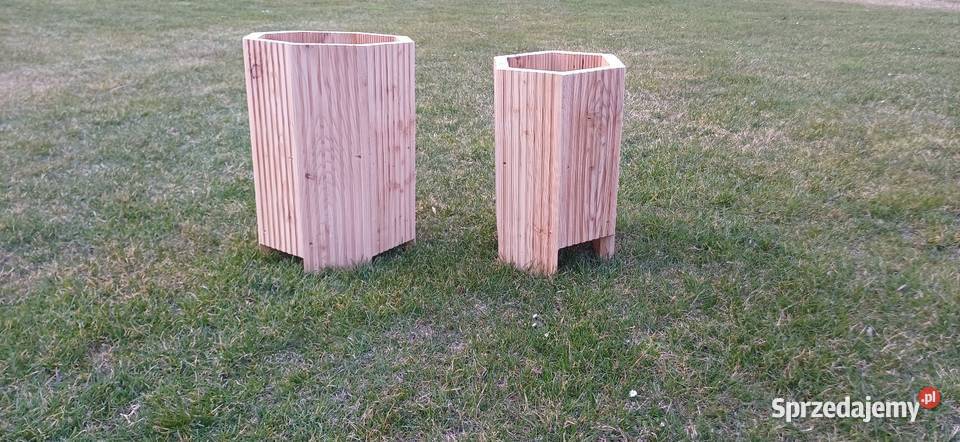 Donice ogrodowe drewniane Donice