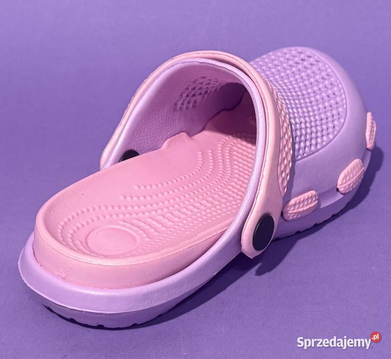 Fioletowe dziewczęce chodaki rozmiar 32 dziewczynka Żyrardów