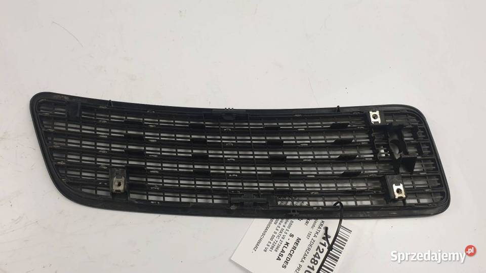 KRATKA ZDERZAKA PRZÓD A2218800305 SKLASA W221 Części samochodowe Lipno