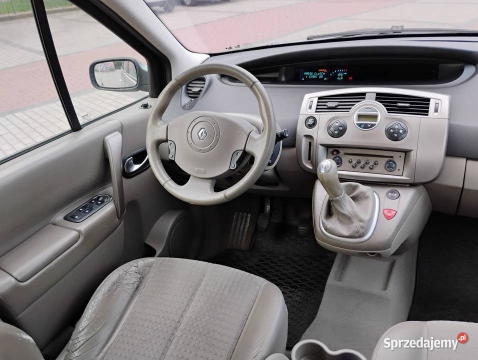 Renault Scenic II 16 16v 2003 Klima Sprawna mazowieckie Sochaczew sprzedam
