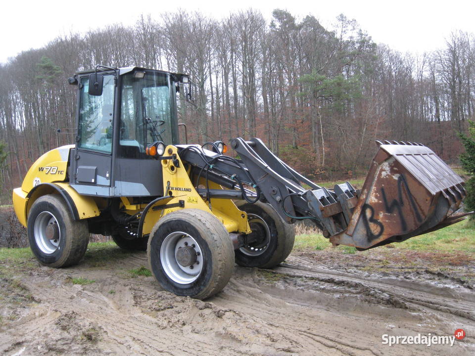 Ładowarka Holland W70 TC 2007r61 CAT Atlas Volvo pomorskie Kołczygłowy