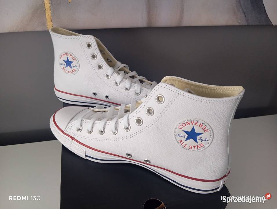 Converse Chuck Taylor All Star Leather High Top Obuwie Olszyna