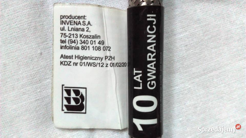 WĘŻYK przyłączeniowy 30 12W 38Z Invena NOWY sprzedam