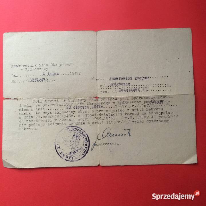 1658 Pismo Z Prokuratury