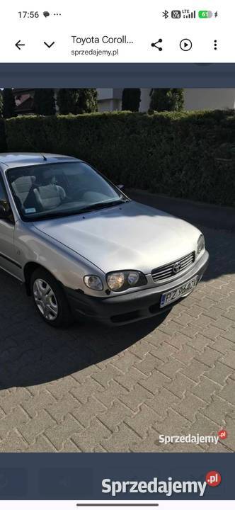 Toyota Corolla 14ben eko benzyna wielkopolskie Poznań