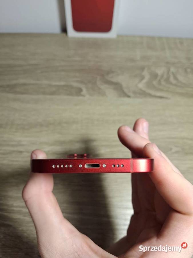 iPhone 13 Czerwony Stan Idealny 128GB Etui mazowieckie