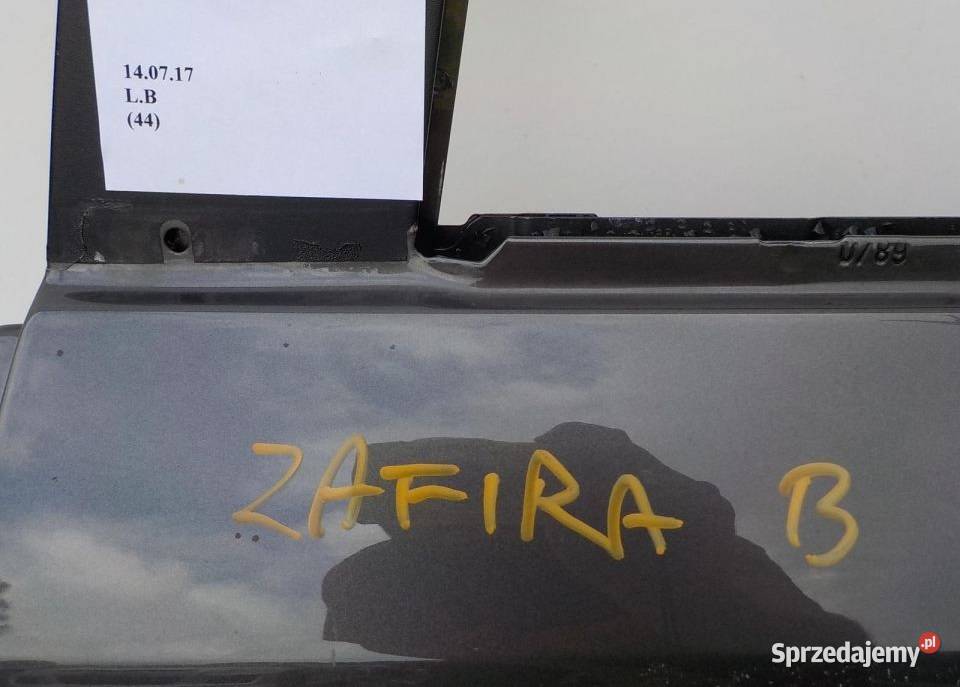 DRZWI LEWY TYŁ OPEL ZAFIRA B Nowy Tomyśl