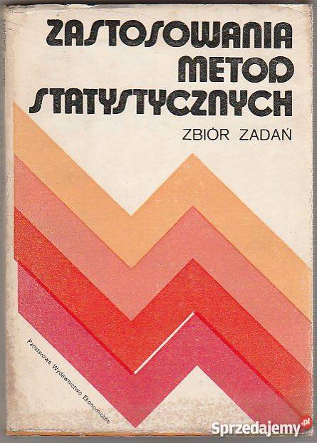 7217 ZASTOSOWANIA METOD STATYSTYCZNYCH ZBIÓR Książki naukowe i popularnonaukowe Czyrna