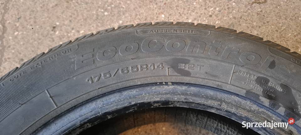 Opony Fulda EcoControl 17565 R14 14cale Cieszyn sprzedam
