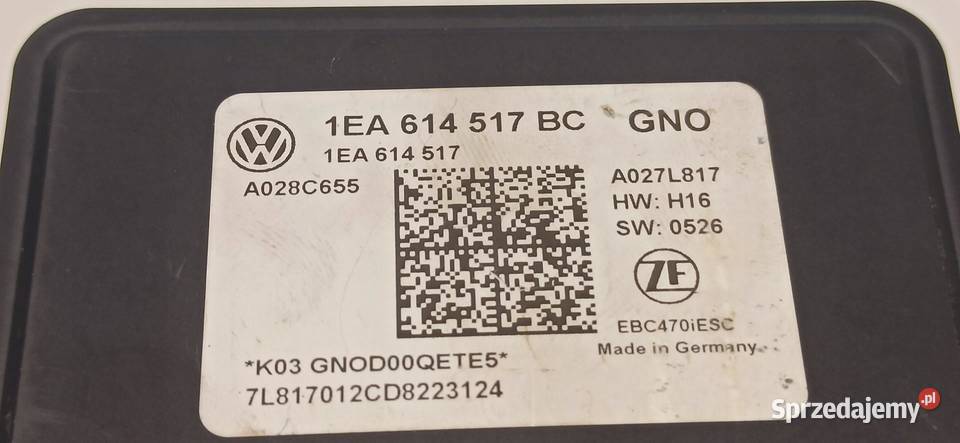 SKODA ENYAQ POMPA ABS 1EA614517BC osobowe