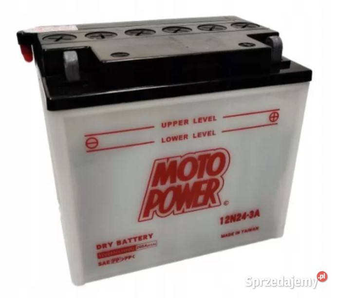 Akumulator motocyklowy MotoPower 12N243A 12V Wałbrzych sprzedam