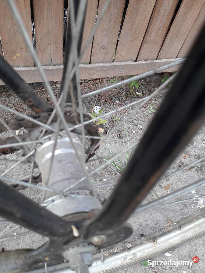 Zabytkowy rower pancerny Ural Truppenfahrrad Warszawa