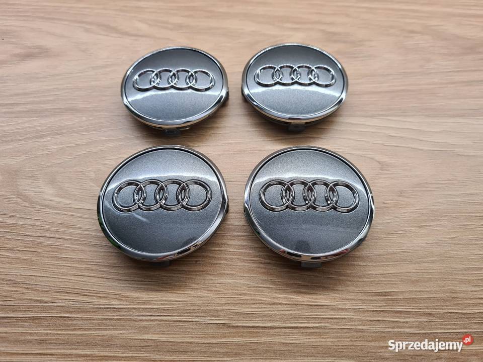 Komplet Zestaw Dekielki Kapselki Zaślepki Audi
