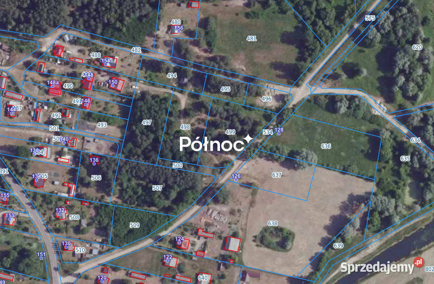 Na sprzedaż działki Bugiem w Bytyniu 43m Bytyń