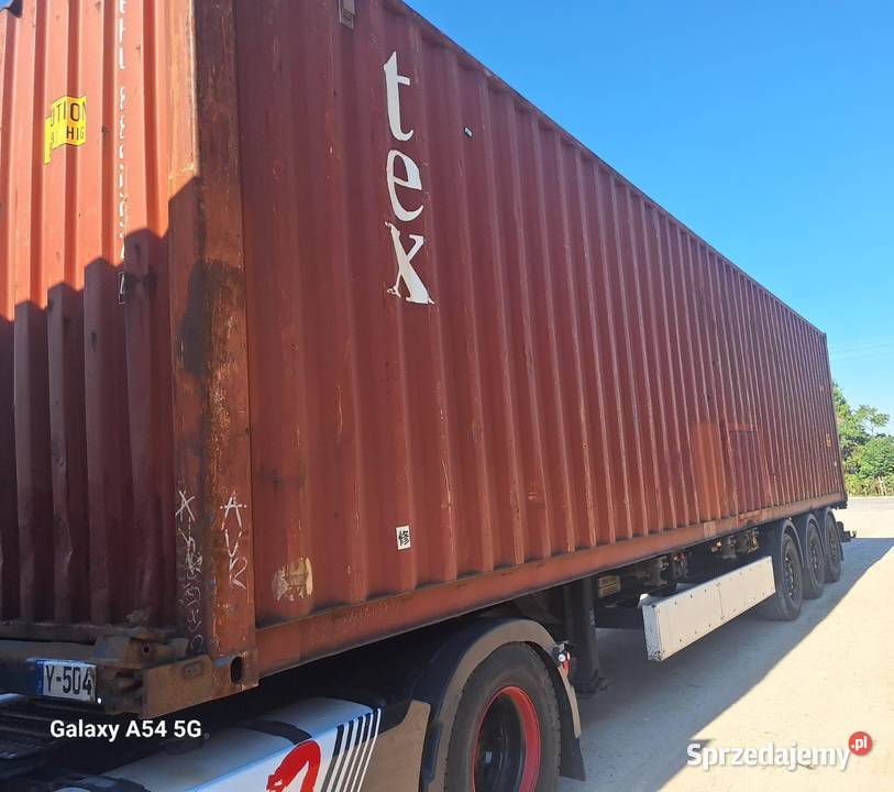 Kontener magazynowy 12m40HC TANI TRANSPORT Małaszewicze Małe