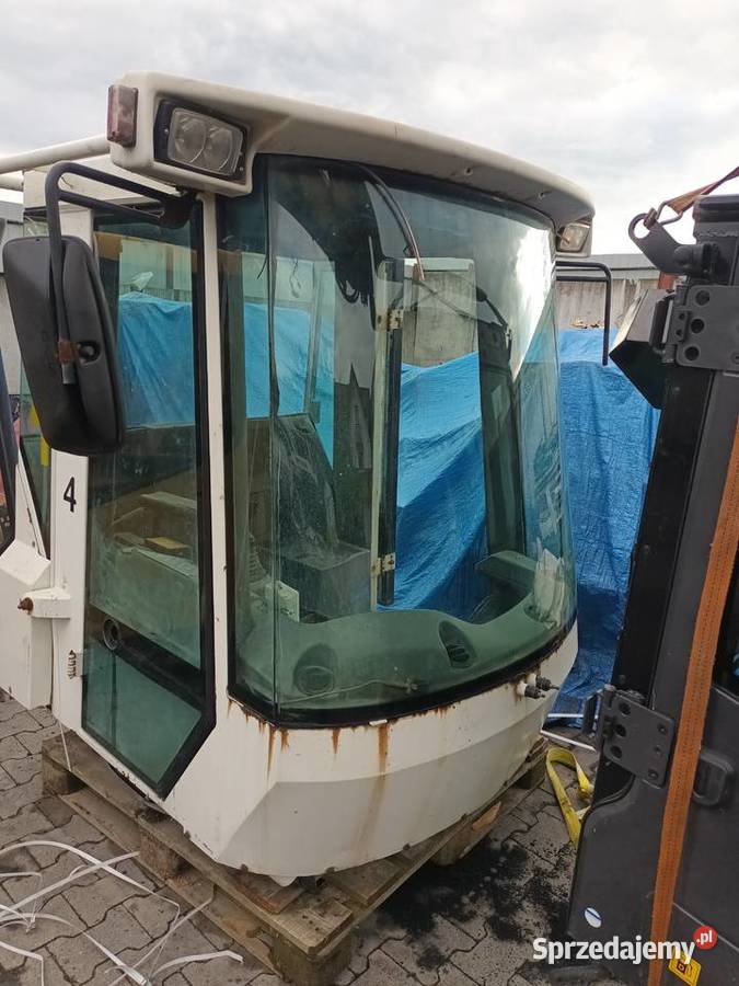 Kabina operatora ładowarka Liebherr 574 małopolskie Biały Dunajec