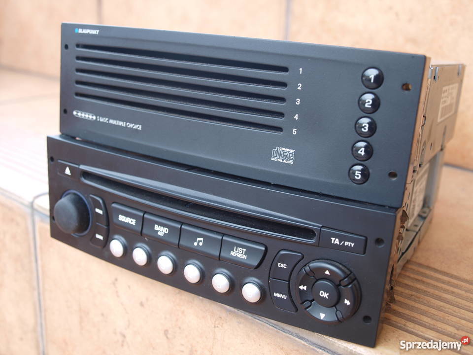 Peugeot 207 307 3008 5008 Partner radio CD wielkopolskie Kalisz