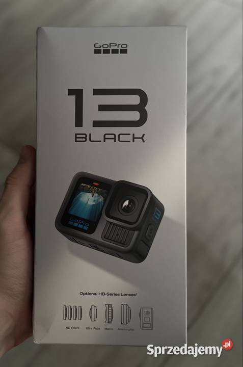 GoPro HERO 13 Black Nowa fabrycznie zapakowana Jaworzno